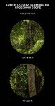 Illuminated 1.5-5x32 Crossbow Scope for Hunting
