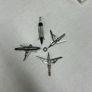 100 Grain Broadheads Set of 4 for Archery