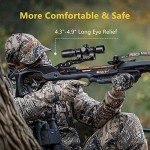 Illuminated 1.5-5x32 Crossbow Scope for Hunting