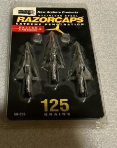 Razorcaps 125 Grain Broadheads for Crossbows