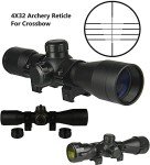 GOTICAL 2-4x32 Crossbow Scope & Red Laser Combo
