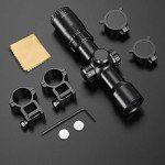 Illuminated 1.5-5x32 Crossbow Scope for Hunting