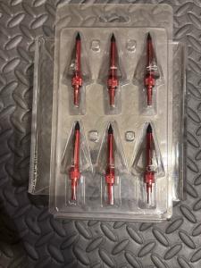 Set of 6 Three-Blade Broadheads