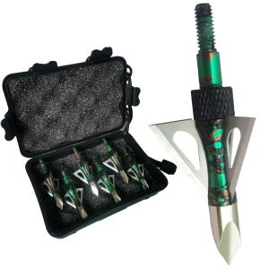 3-Blade 100 Grain Screw-in Broadheads for Archery