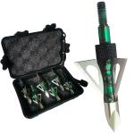 3-Blade 100 Grain Screw-in Broadheads for Archery