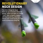 TenPoint ACU-X RD 20-inch Lighted Nocks - 3-Pack