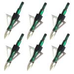 100 Grain 3-Blade Broadheads for Archery