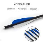 GPP 20" Carbon Crossbow Bolts with Tips - 12PC