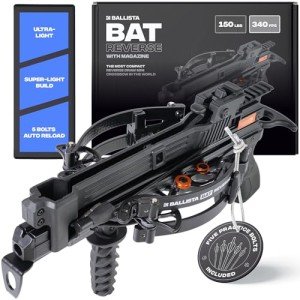 BALLISTA BAT Mini Reverse Draw Crossbow, 340 fps