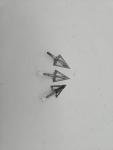 100 Grain 3-Pack Broadheads for Crossbows