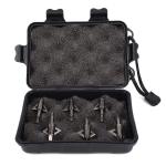 125 Grain Fixed Blade Broadheads with Case