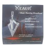 KEAUP 3-Blade Broadhead 100 Grain 6-Pack