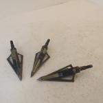 3-Blade Fixed-Blade Broadheads for Impactful Shots