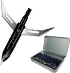 100 Grain 12-Pack Stainless Steel Hunting Broadheads