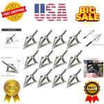 100/125 Grain Fixed Blade Stainless Steel Broadheads
