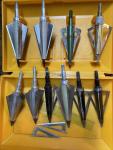 Savora 11-Pack Archery Broadheads with Extra Cutters