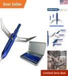 12pcs 100 Grain Stainless Steel Hunting Broadheads