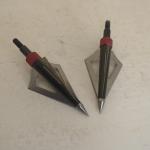 3-Blade Fixed-Blade Broadheads - 2 Pack