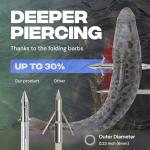 Mini Ballista Crossbow Bowfishing Arrows - 3 Pack