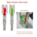 Bgary Red LED Lighted Nocks for Crossbows - 6 Pack