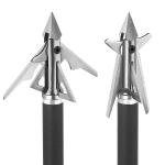 4-Blade Mechanical Broadheads, 100/125 Grain Pack