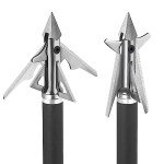 KEAUP 4-Blade Mechanical Broadheads for Crossbows