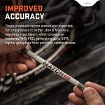 TenPoint Wicked Ridge Match 400 Lighted Crossbow Arrows