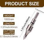 KURUGEILI 100 Grain Archery Arrow Field Points