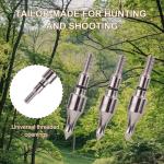 KURUGEILI 100 Grain Archery Arrow Field Points