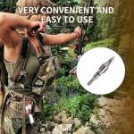 KURUGEILI 100 Grain Archery Arrow Field Points