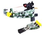 PowerTRC Kids' Crossbow Toy with Scope & Target