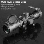 MA3TY 1.5-5x32 Illuminated Crossbow Scope Kit