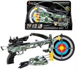 PowerTRC Kids' Crossbow Toy with Scope & Target