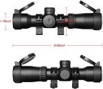 MA3TY 1.5-5x32 Illuminated Crossbow Scope Kit