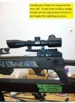 Horton Black Crossbow Scope Mount