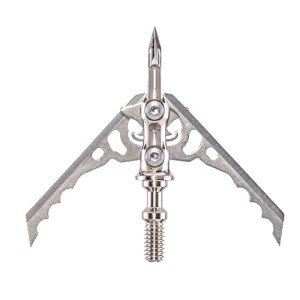 Rage Hypodermic 2-Blade Crossbow Broadheads - 3 Pack