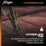 Rage Hypodermic 2-Blade Crossbow Broadheads - 3 Pack