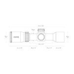 XB1 1.5-5x32 Crossbow Scope with IR