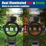 UUQ 3-9X32AO Rifle Scope with Rangefinder Reticle