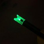 CosiComu Green Lighted Nocks for Crossbows - 6 Pack