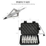Aiskaer 18 Pack Broadheads for Crossbows & Bows