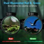Adjustable 1.5-5x32 Crossbow Scope with Locking Ring