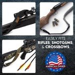 Tactical Adjustable Paracord Gun Sling - Green Camo