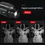 Digital Night Vision Scope with WiFi and IR 850nm
