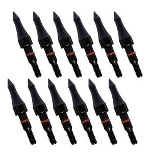 12pcs Adjustable Archery Arrow Tips for Target Practice