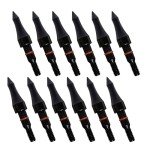 12pcs Adjustable Archery Arrow Tips for Target Practice