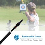 12pcs Adjustable Archery Arrow Tips for Target Practice