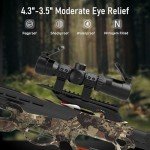 UUQ 1.5-5x32 Illuminated Crossbow Scope