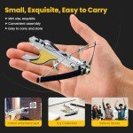 Mini DIY Keychain Crossbow Kit for Hunting Fun
