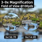3-9x40 AO Scope with Red/Green Illumination